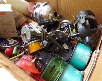 assorted reels