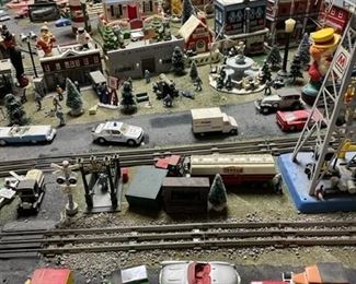 Train display. 