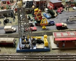 Train display. 