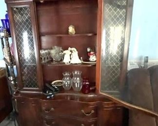 China cabinet. 