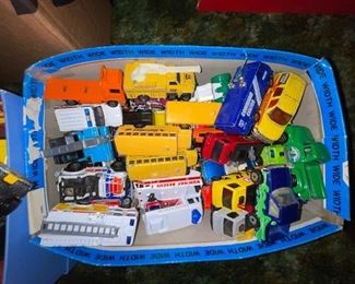 More cars and trucks. 