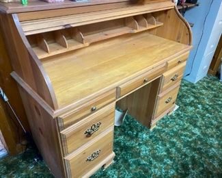 Roll top desk. 