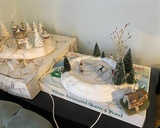 Holiday illuminated decorations.