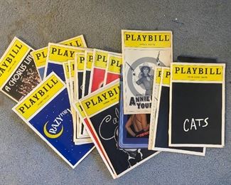 Old playbills. 