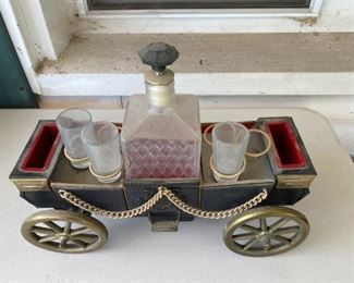 Vintage decanter set.