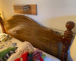 King size headboard.