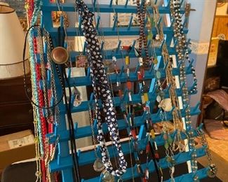 Necklaces.