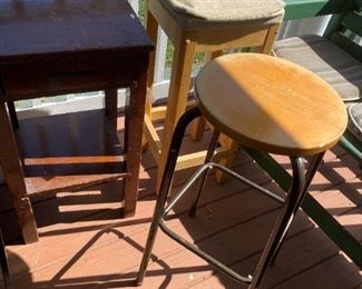 Small pieces of furniture