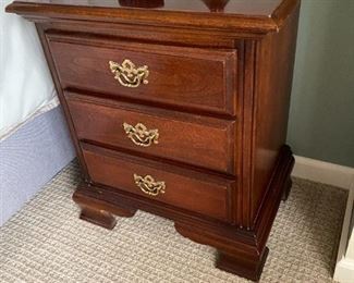 Solid Cherry Colonial style Side Table 