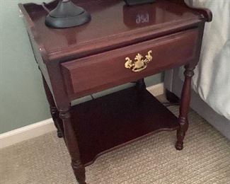 Solid Cherry Colonial style Night Stand by Pennsylvania House Sumter Cabinet Co.   