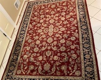  Nourison 2000 collections Handmade Oriental Carpet                                                                                       Measures: 5'6" x 8'6"