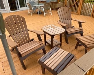Polystyrene Composite Adirondack Furniture
