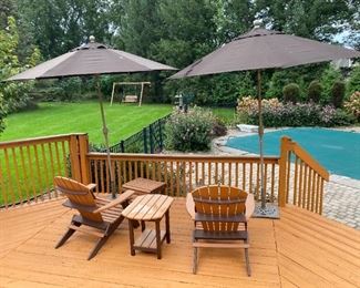 Polystyrene Composite Adirondack Furniture               Please note: This item may be sold ahead of the Sale