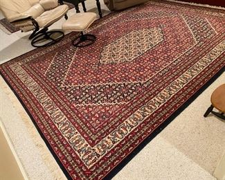 Oriental Carpet                                                                                    Measures: 7' 10" x 11' 2"