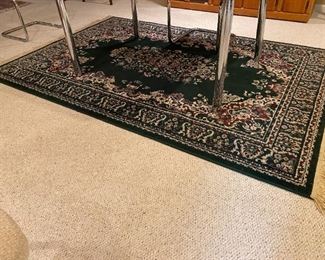 Oriental Carpet                                                                                         Measures: 5' 3" x 8'