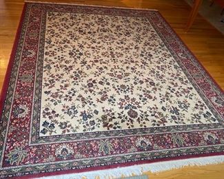 Oriental Carpet                                                                    Measures: 7' 10 1/2" x  10' 10"