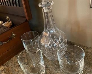 Crystal Decanter Set