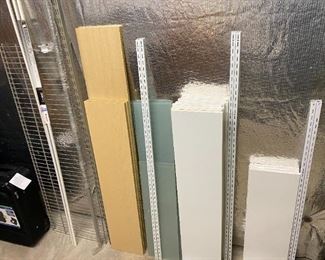 Assorted Wall Mounted Shelving