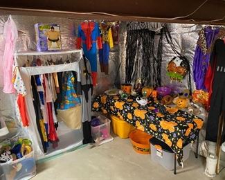 Halloween costumes etc. 