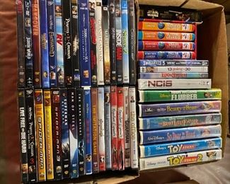 DVD's/VHS Movies