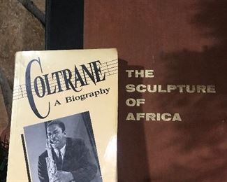 Coltrane Biography  35$
The Sculpture of Africa 40$