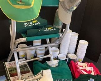 Augusta National Masters Hats, Sweaters, Chairs, & More                                                         https://ctbids.com/estate-sale/17888/item/1780281