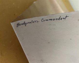 Battlefield map of Iwo Jima