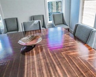 Custom dining table