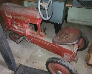 Farmall pedal tractor 