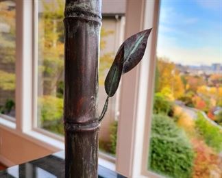 Bamboo Vase sculpture by jeweler and object artist CURTIS H. ARIMA of Berkeley, CA $69 or bid #2