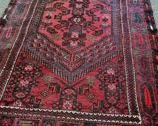 4x6 Wool semi-antique Zanjan Persian Rug hand-knotted in IRAN $395 or bid #88