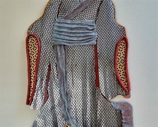 "Kimono" by MARTA FARRIS from a 2006 reuse exhibition and auction called WASTE NOT. Consists of at least 75% reused, recycled or found items. $595 or bid #63