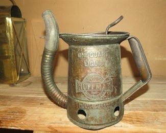 ANTIQUE SERVICE STATION WATER CAN.