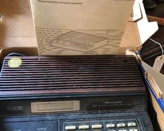 RADIO SHACK SCANNER. 
