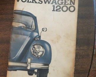 1964 VW OWNER'S MANUAL.