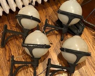 Vintage Iron Wall Sconces