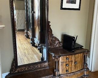 French Art Deco Vanity-------On the Buy It Now Listing which is it's own listing on estatesales.net - please look to purchase