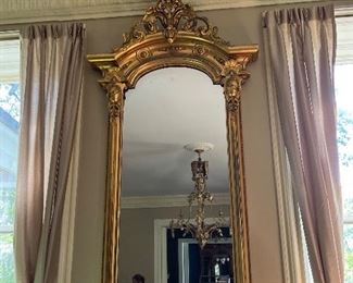 On The Buy It Now Listing - please look to purchase      
 12 ft French Gold Gilt Pier Mirror- purchased in Paris 