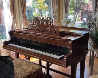 Grand Piano---This piano is on the Buy It Now listing which is it's own listing on estatesales.net