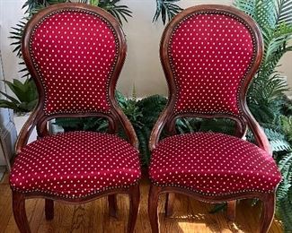 Pair of Victorian Mahogany Chairs
