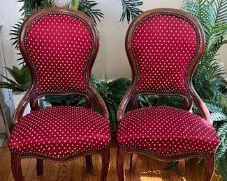 Pair of Victorian Mahogany Chairs