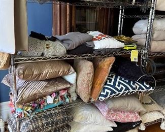 TONS of Decorative Pillows and Clothing