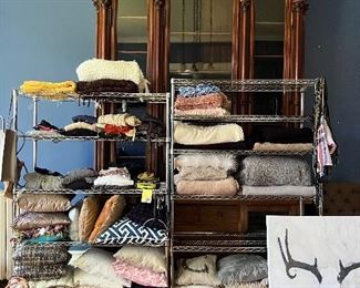 TONS of Decorative Pillows and Clothing