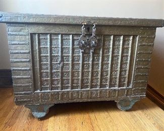 Very large dowry chest from India - It is on the Buy It Now listing which is separate from this listing 