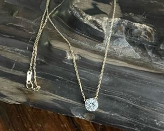 14KT GOLD Necklace with Absolute Diamond