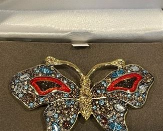 NOLAN MILLER Butterfly Brooch