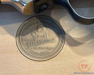 1967 Nebraska Centennial COLT Frontier Scout .22 LR Revolver