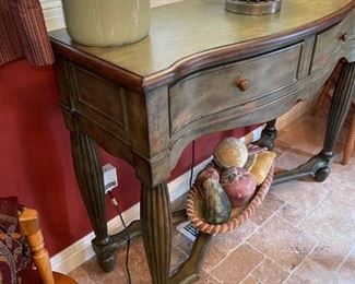 Distressed Sofa / Hallway Table