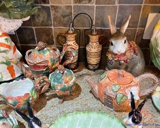 Fitz and Floyd Serving Pieces