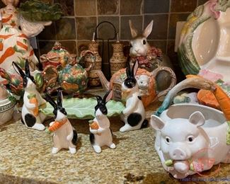 Fitz and Floyd Serving Pieces